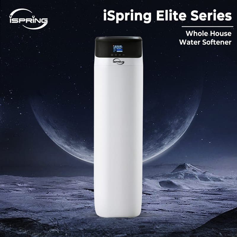 iSpring WCS50KG Elite 50,000-grain compact whole-house water softener
