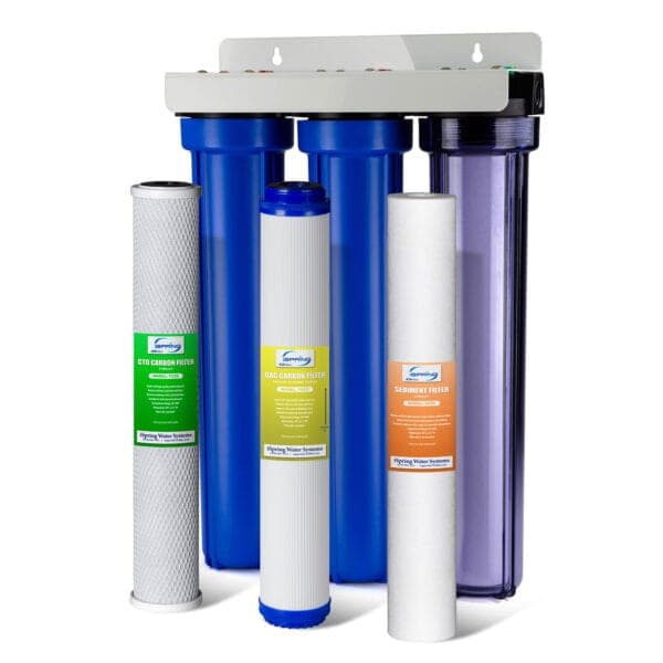 iSpring WCB32C-GAC granular activated carbon whole-house filtration system