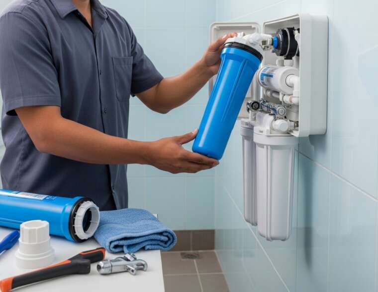 Water system maintenance and service