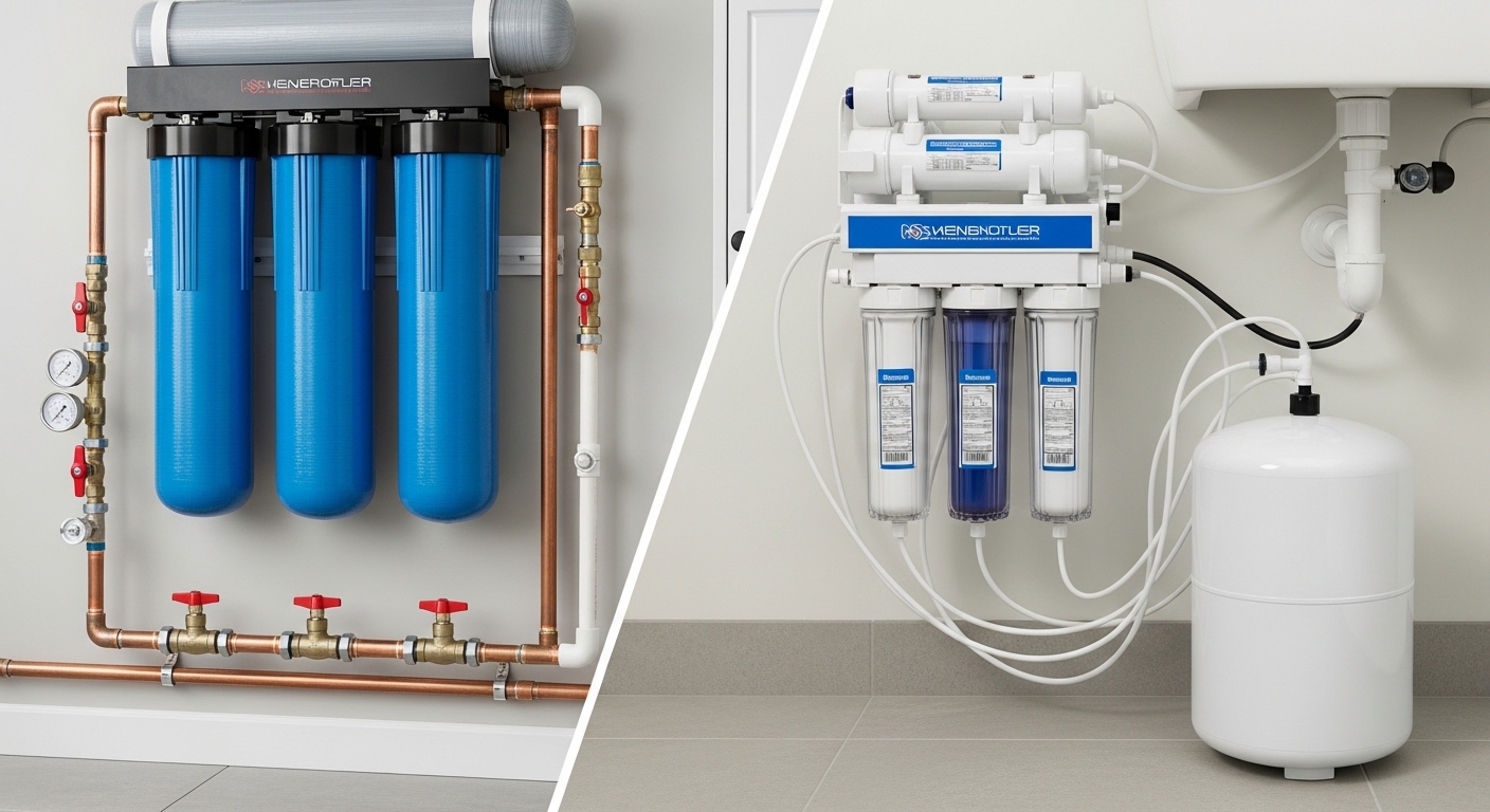 Whole-House Filter vs. Reverse Osmosis: Which Do You Need in Baja?